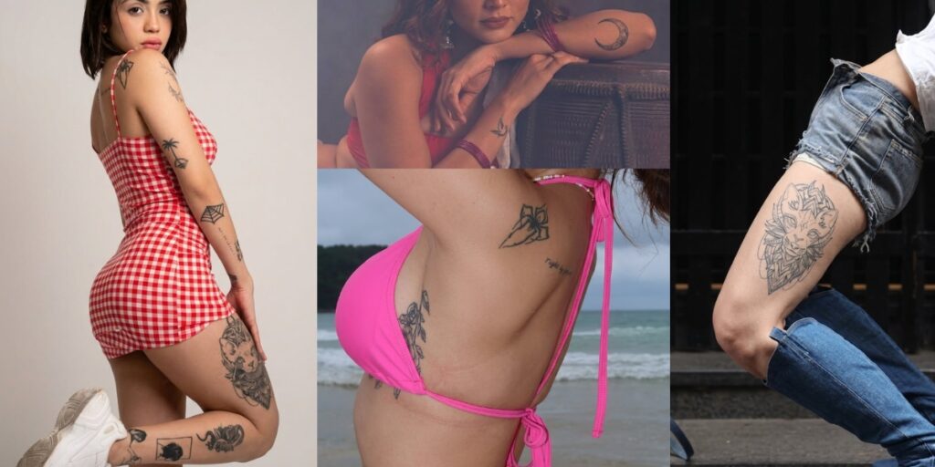 Niharika Tiwari Tattoos